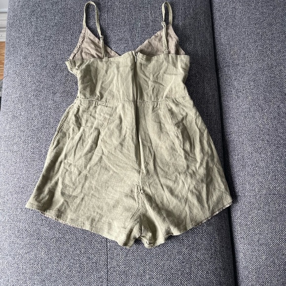 Princess Polly Olive Green Romper - Picture 3 of 6
